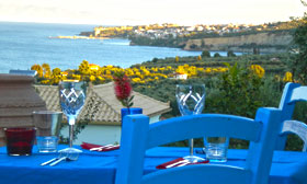 villas dining terrace