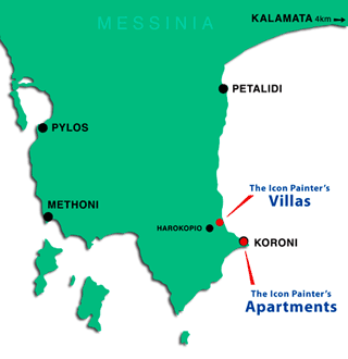 The Iconpainter's Villas & Apartments locations
